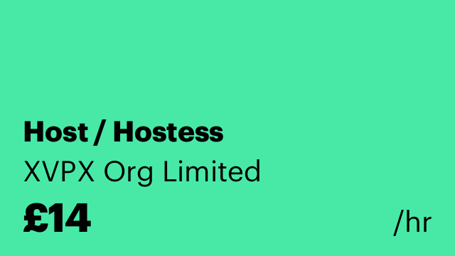 Host / Hostess