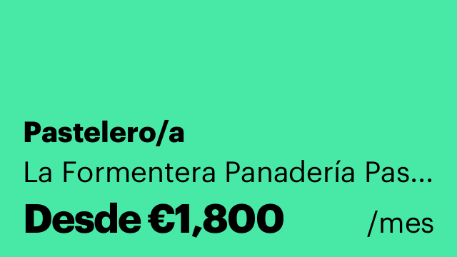 Pastelero/a