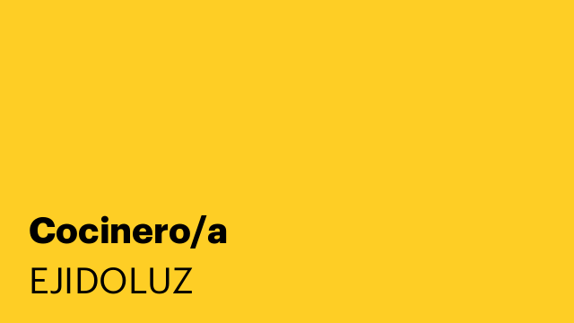 Cocinero/a