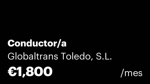 Conductor/a