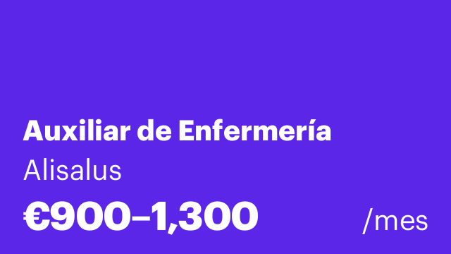 Auxiliar de Enfermería