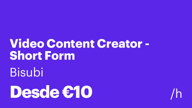 Video Content Creator - Short Form