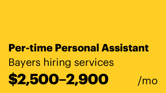 Per-time Personal Assistant