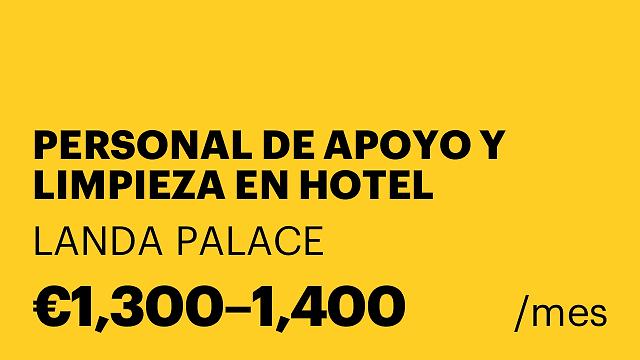 PERSONAL DE APOYO Y LIMPIEZA EN HOTEL
