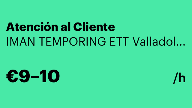 Atención al Cliente