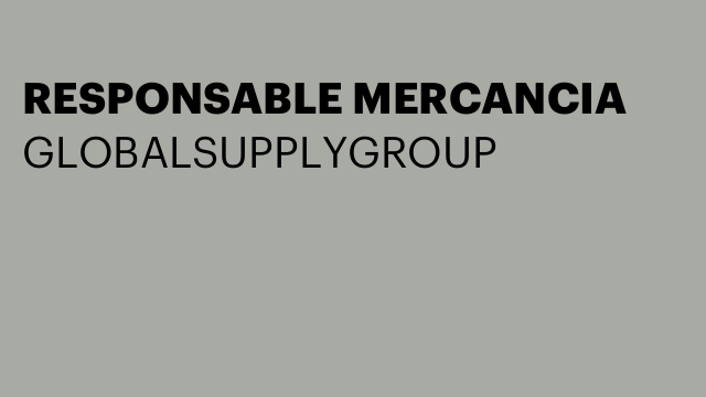 RESPONSABLE MERCANCIA
