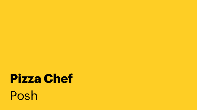 Pizza Chef