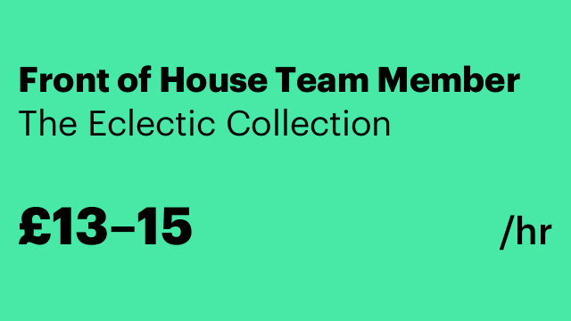 Front of House Team Member