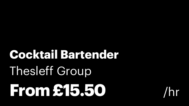 Cocktail Bartender