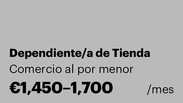 Dependiente/a de Tienda