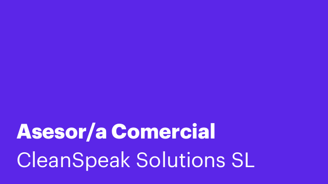 Asesor/a Comercial