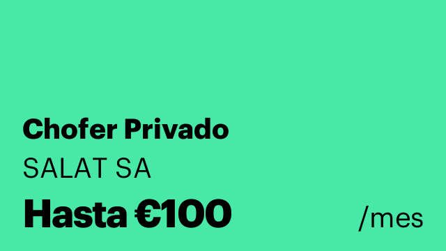 Chofer Privado