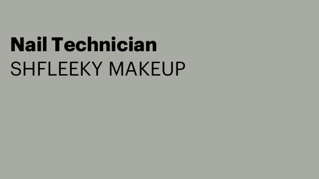 Nail Technician