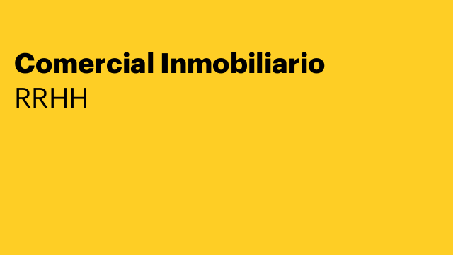 Comercial Inmobiliario