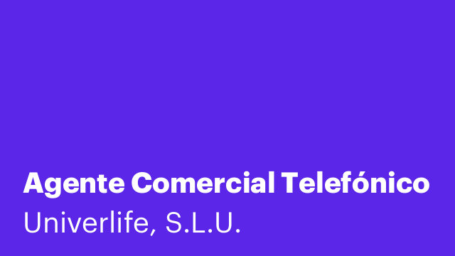 Agente Comercial Telefónico