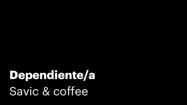 Dependiente/a