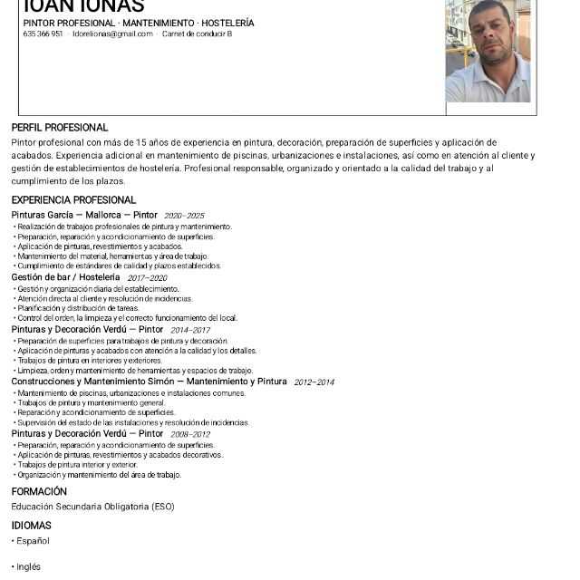 Candidate avatar
