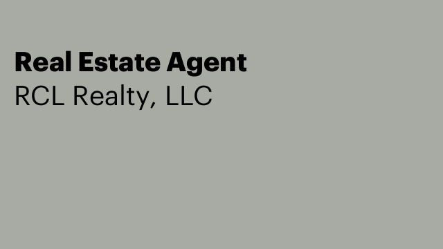 Real Estate Agent