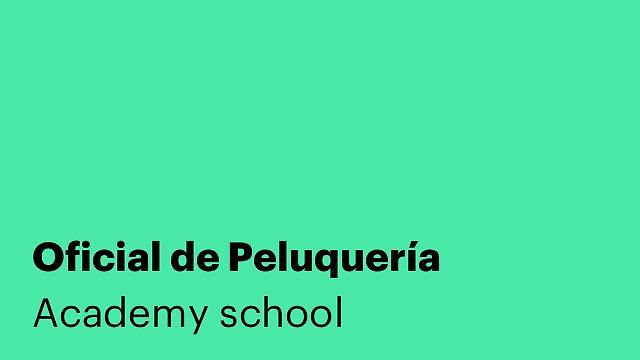 Oficial de Peluquería