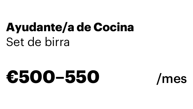 Ayudante/a de Cocina