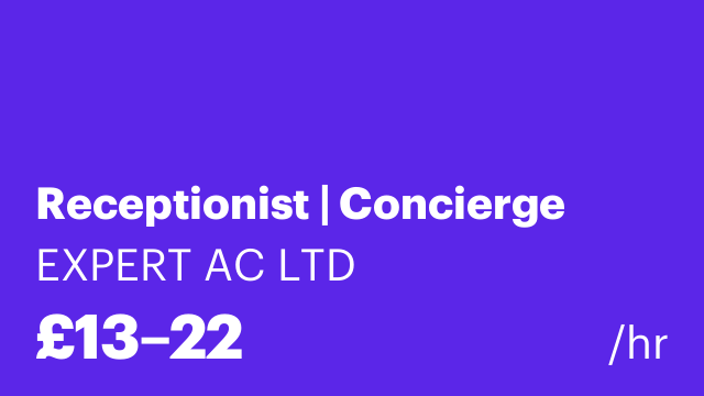 Receptionist | Concierge