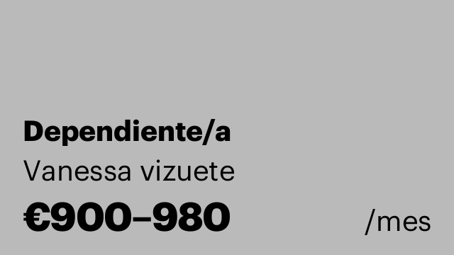 Dependiente/a