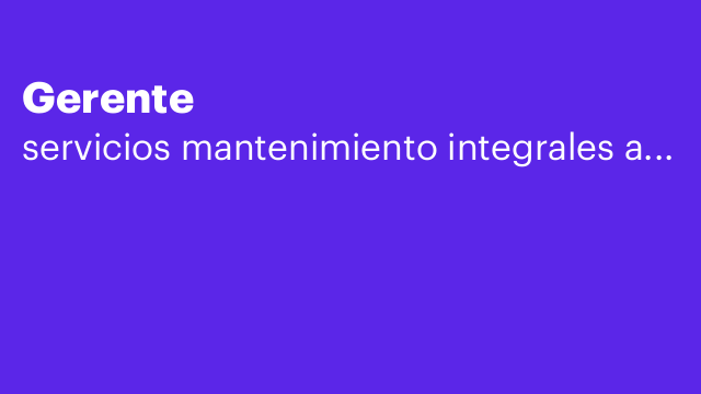 Gerente