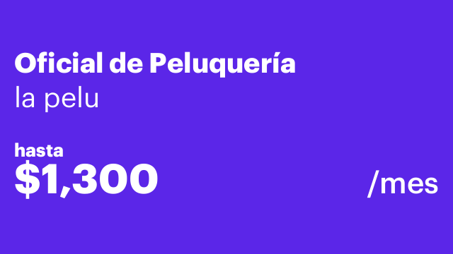 Oficial de Peluquería