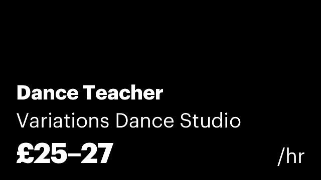 Dance Teacher