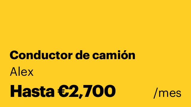 Conductor de camión
