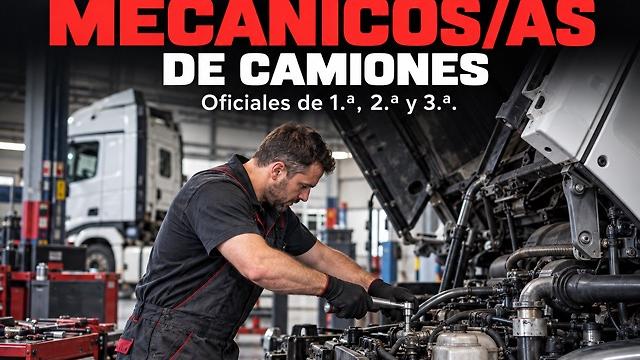 Mecánico/a de camiones · Oficiales de 1.ª, 2.ª y 3.ª · Humanes de Madrid