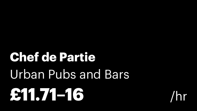 Chef de Partie