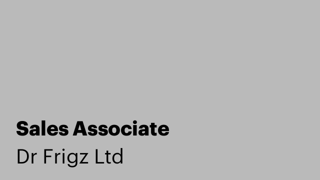 Sales Associate