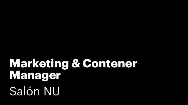 Marketing & Contener Manager
