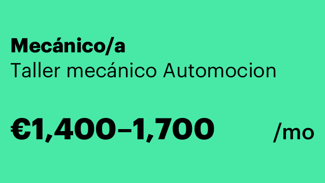 Mecánico/a