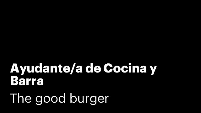 Ayudante/a de Cocina y Barra