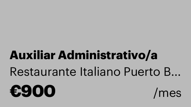 Auxiliar Administrativo/a
