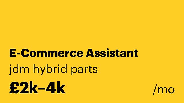 E-Commerce Assistant