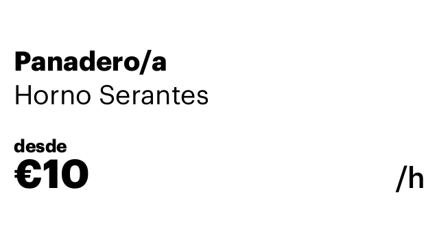 Panadero/a
