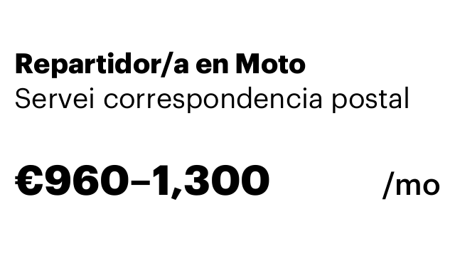 Repartidor/a en Moto