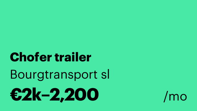 Chofer trailer