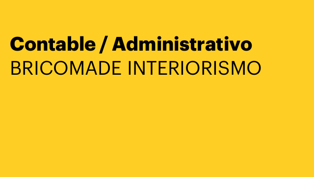 Contable / Administrativo