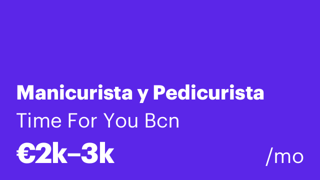 Manicurista y Pedicurista