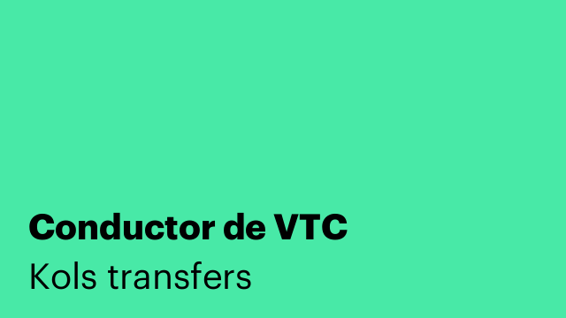 Conductor de VTC