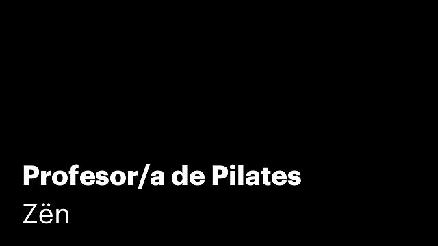 Profesor/a de Pilates