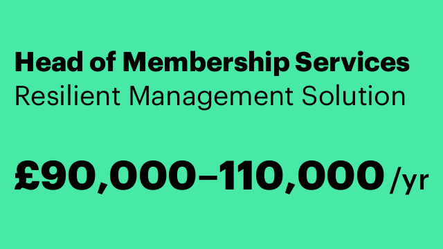 Head of Membership Services