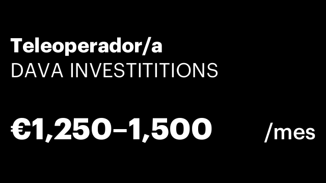 Teleoperador/a