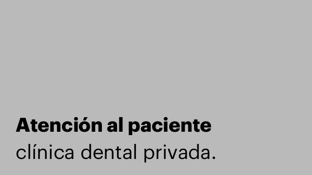 Atención al paciente