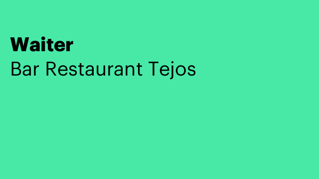 Waiter