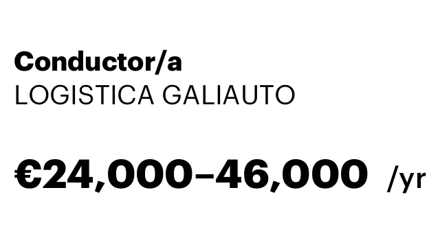 Conductor/a